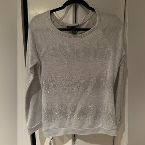 INC women’s light sweatshirt long sleeve top